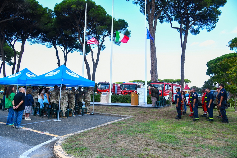 9/11 Commemoration and Firefighter Challenge at Camp Darby