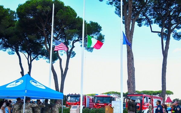 9/11 Commemoration and Firefighter Challenge at Camp Darby