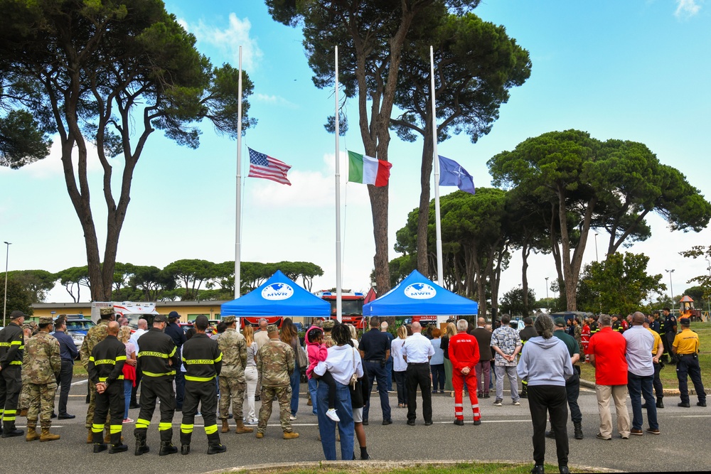 9/11 Commemoration and Firefighter Challenge at Camp Darby