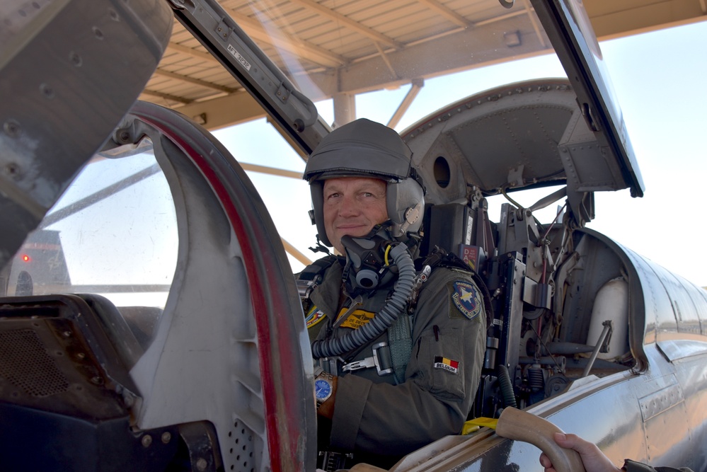 Belgian Air Chief visits ENJJPT