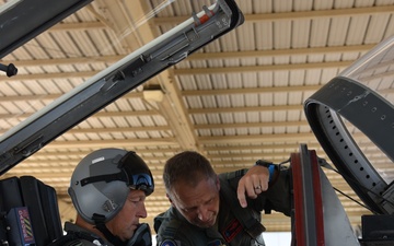 Belgian Air Chief visits ENJJPT