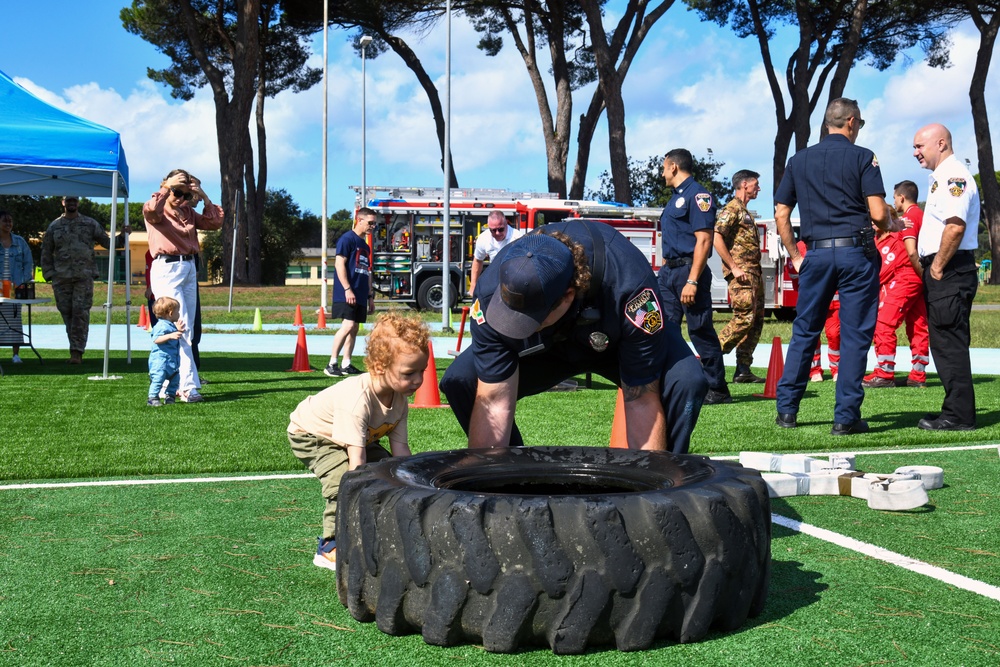 9/11 Commemoration and Firefighter Challenge at Camp Darby