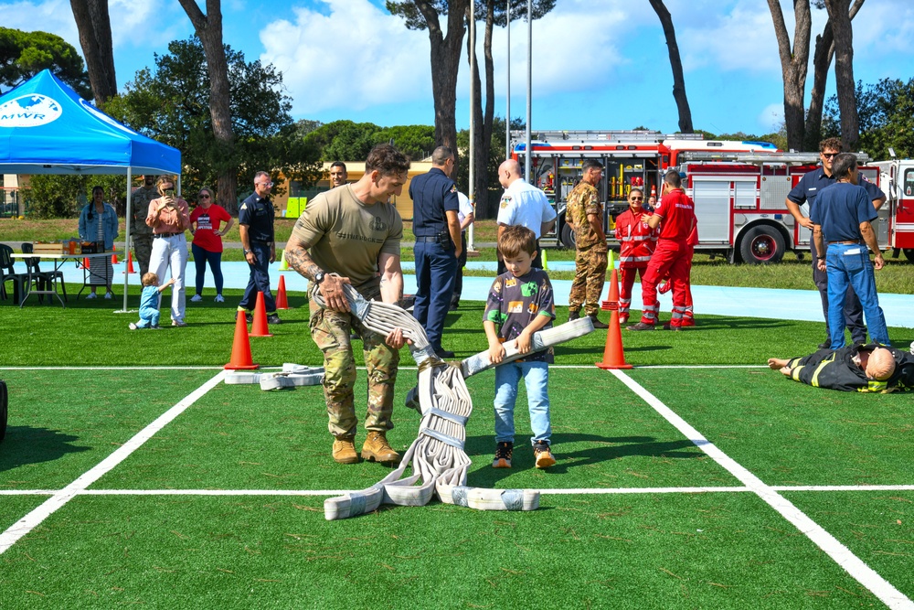 9/11 Commemoration and Firefighter Challenge at Camp Darby