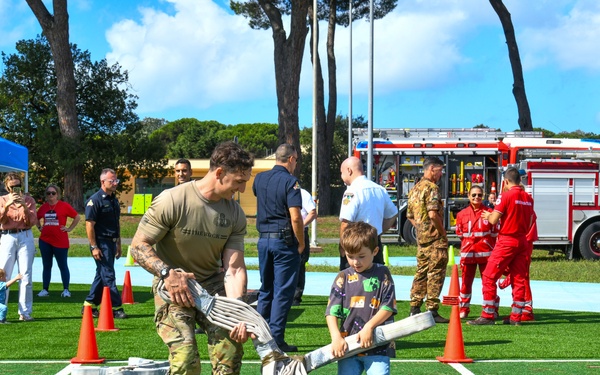 9/11 Commemoration and Firefighter Challenge at Camp Darby