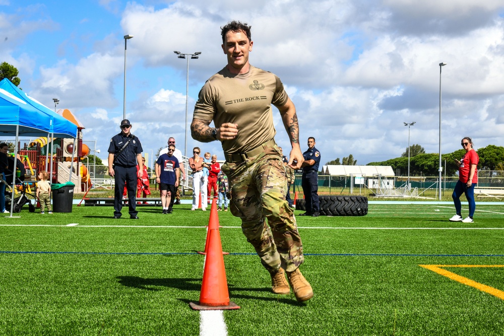 9/11 Commemoration and Firefighter Challenge at Camp Darby