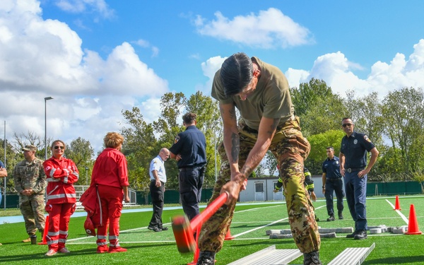 9/11 Commemoration and Firefighter Challenge at Camp Darby
