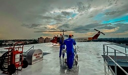 Test wing’s life flight helps save child’s limb