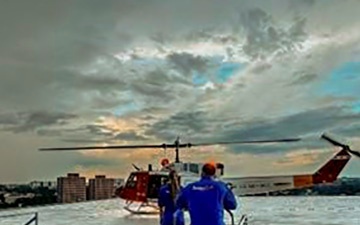 Test wing’s life flight helps save child’s limb