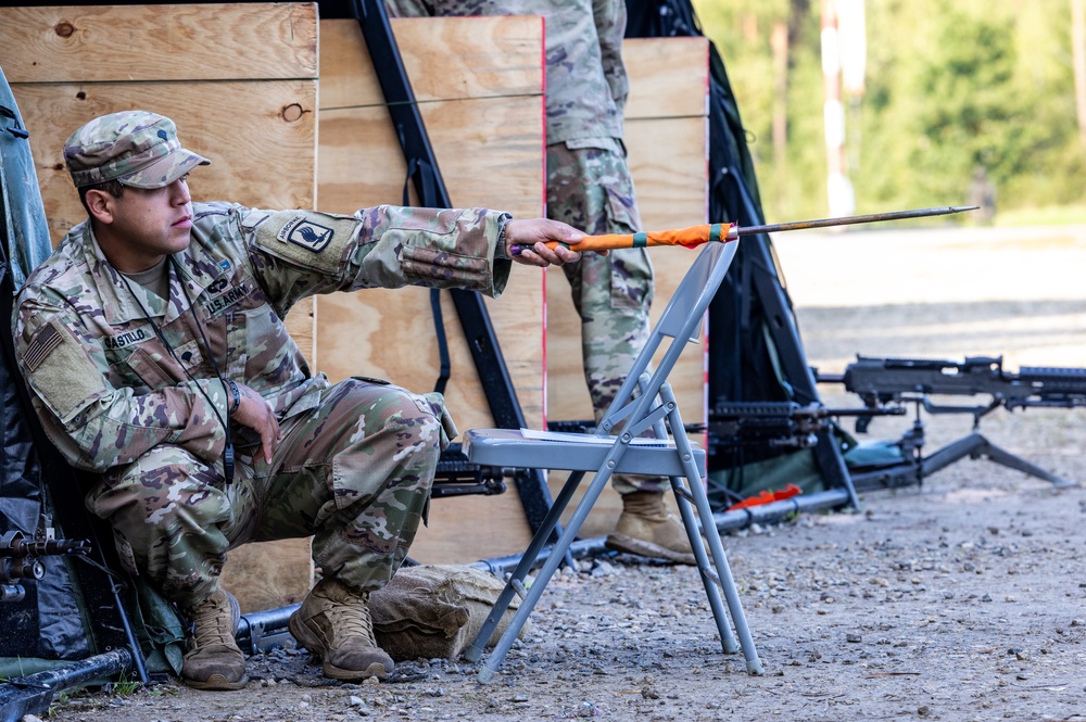 Soldiers conduct weapons and land navigation training in preparation for E2B