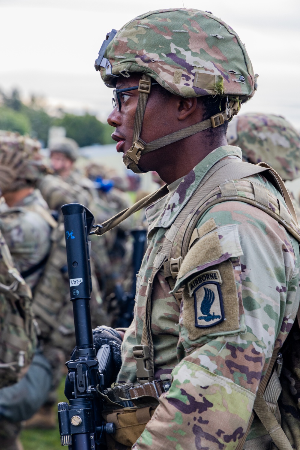 Soldiers conduct weapons and land navigation training in preparation for E2B