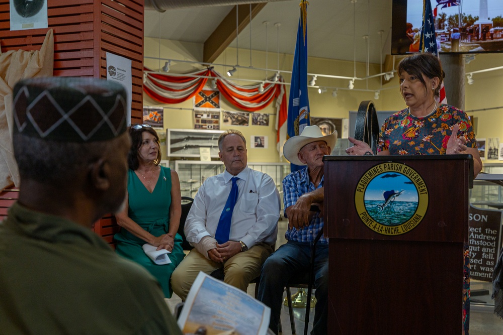 U.S. Marine Forces Reserve Band Attends 20th Hurricane Katrina Annual Remembrance