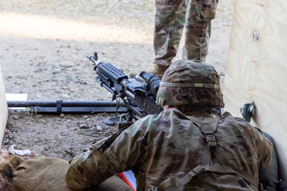 Soldiers conduct weapons and land navigation training in preparation for E2B