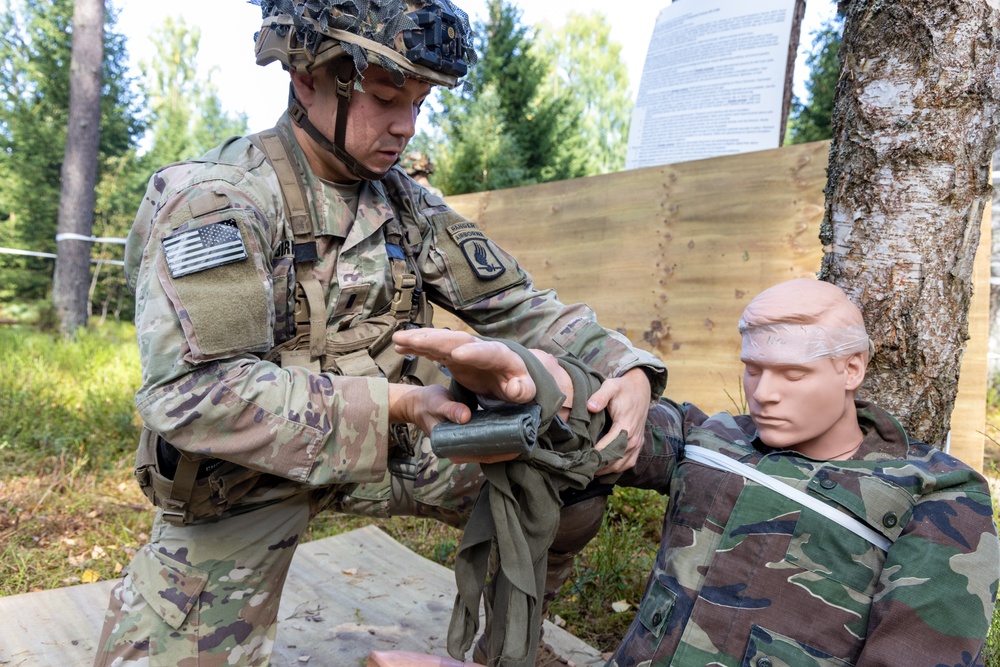 Soldiers conduct weapons and land navigation training in preparation for E2B