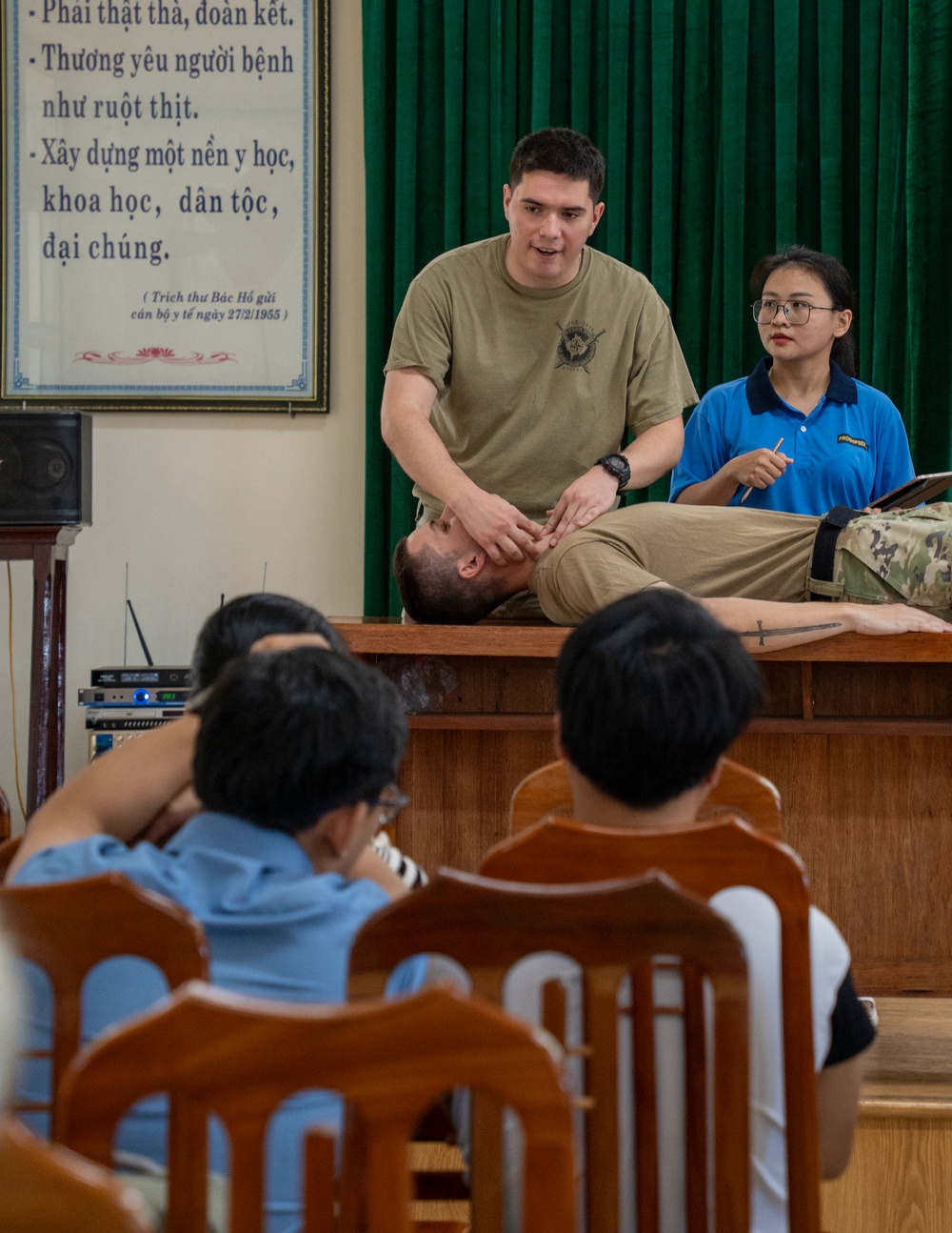 Pacific Friendship 2025: Vietnamese, Oregon Army, Air National Guardsmen exchange lifesaving practices to enhance disaster response capabilities