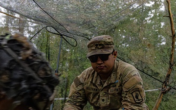 Soldiers conduct weapon and land navigation training in preparation for E2B