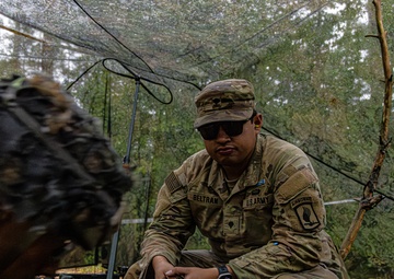 Soldiers conduct weapon and land navigation training in preparation for E2B