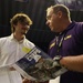 U.S. Navy Recruiters at LSU Career Fair