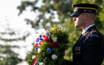 An Armed Forces Full Honors Wreath-Laying Ceremony is Held to Commemorate the 168th Birthday of President William H. Taft