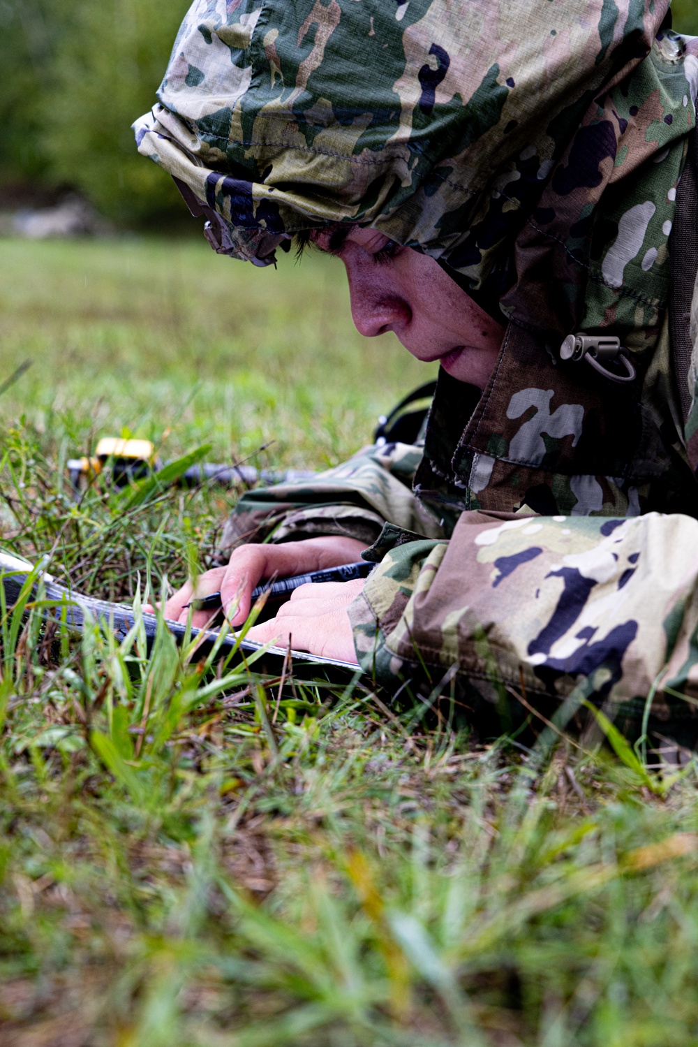Soldiers conduct weapon and land navigation training in preparation for E2B