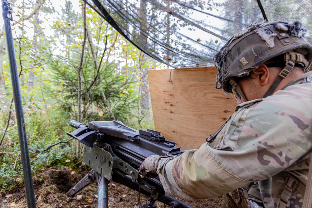Soldiers conduct weapons and land navigation training in preparation for E2B