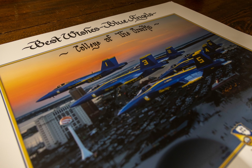 Blue Angels visit College of the Ozarks