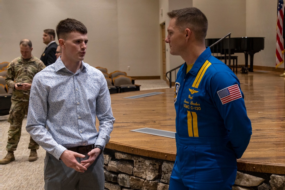 Blue Angels visit College of the Ozarks