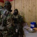 U.S. Army Soldiers document an unknown substance in a hazardous site