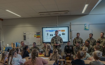 101st Airborne Division (Air Assault) Soldiers Visit Two Schools and an Elderly Home in Erp, Eerde and Veghel as Part of Operation Market Garden 81 Commemorations