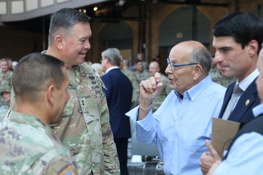 1-109th Field Artillery deactivation and 28th Division Artillery activation