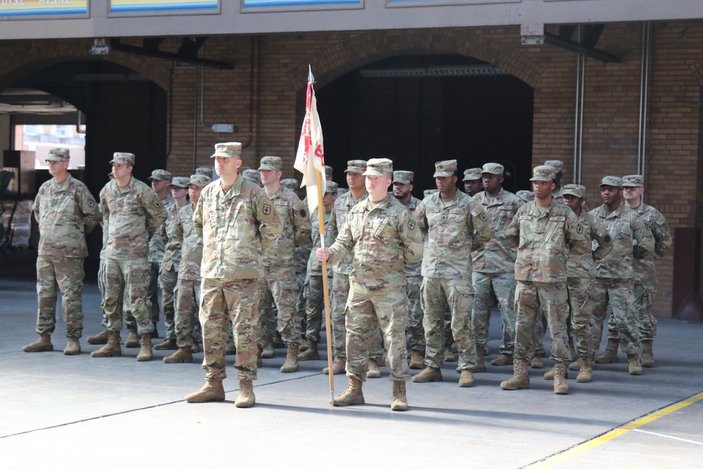 1-109th Field Artillery deactivation and 28th Division Artillery activation