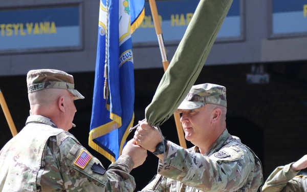 1-109th Field Artillery deactivation and 28th Division Artillery activation
