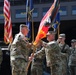 1-109th Field Artillery deactivation and 28th Division Artillery activation