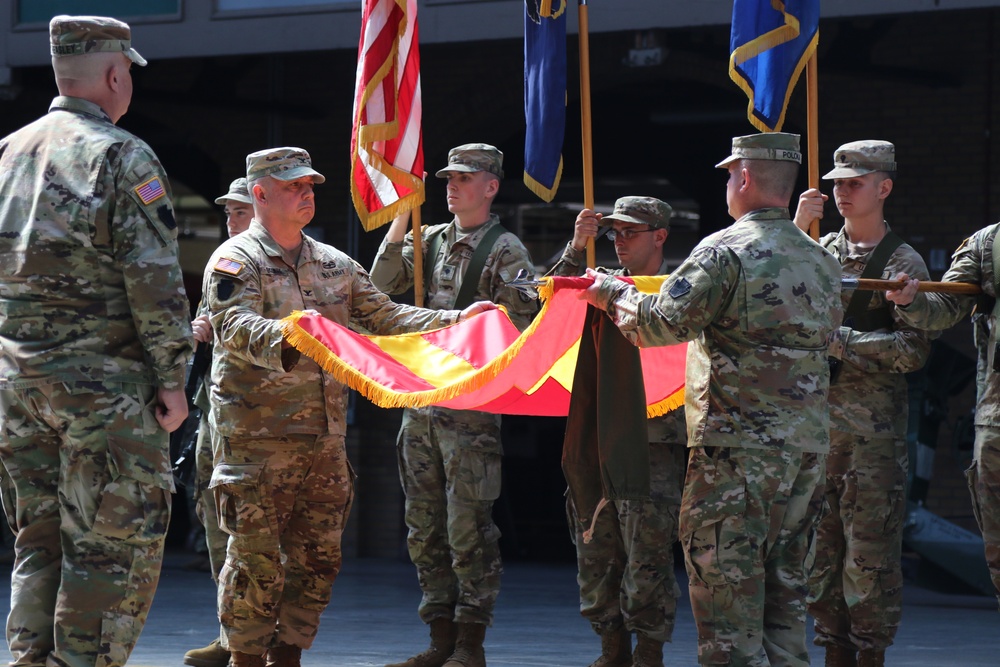 1-109th Field Artillery deactivation and 28th Division Artillery activation