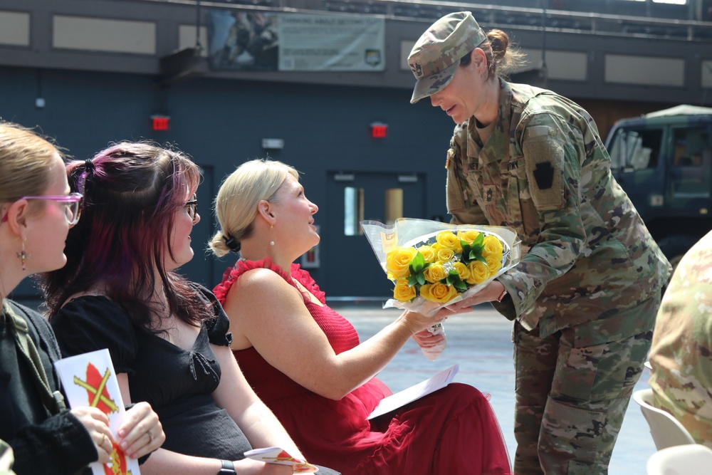 1-109th Field Artillery deactivation and 28th Division Artillery activation
