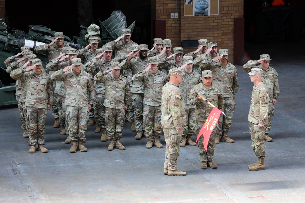 1-109th Field Artillery deactivation and 28th Division Artillery activation