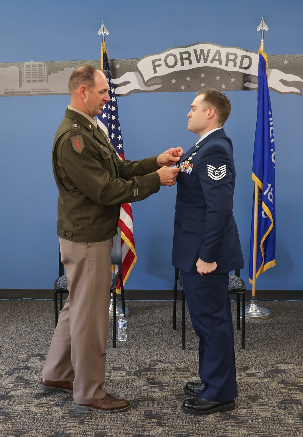 Wisconsin Air National Guard member receives Wortham Achievement Award