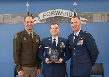 Manitowoc Airman receives Wortham Achievement Award