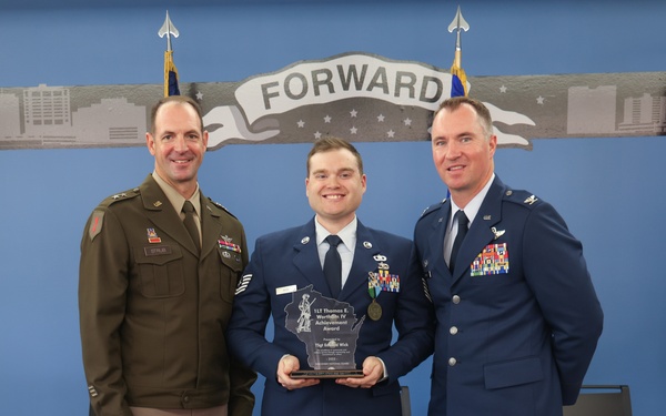 Manitowoc Airman receives Wortham Achievement Award