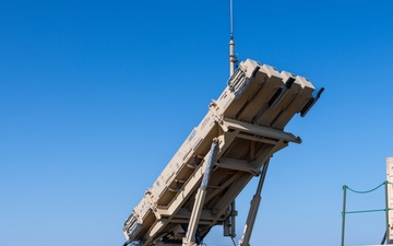 Alpha Battery sets up the Patriot Missile System