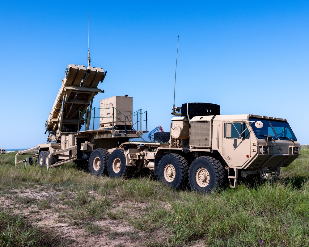 Alpha Battery sets up the Patriot Missile System