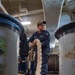USS Theodore Roosevelt Line Handling