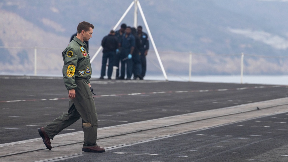 USS Theodore Roosevelt Return to San Diego