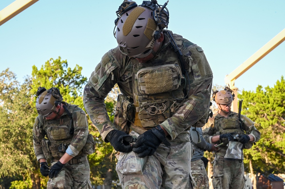 Special Warfare Field Training. on Camp Bullis