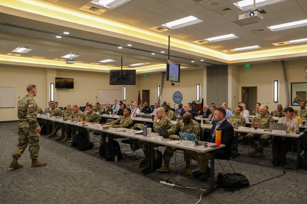 7th Signal Command (Theater) Senior Leader Summit, Defense Information School, Ft. Meade, MD, Feb. 24-25, 2025.