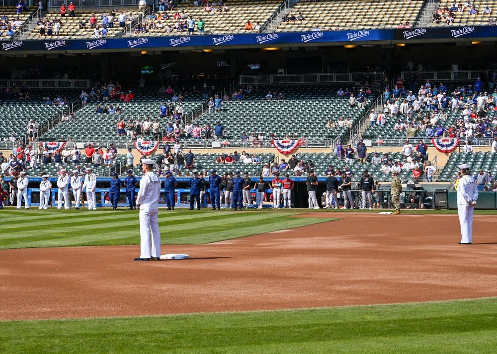 Minnesota Twins Armed Forces Appreciation Day