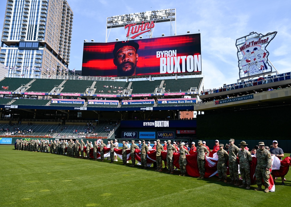 Minnesota Twins Armed Forces Appreciation Day