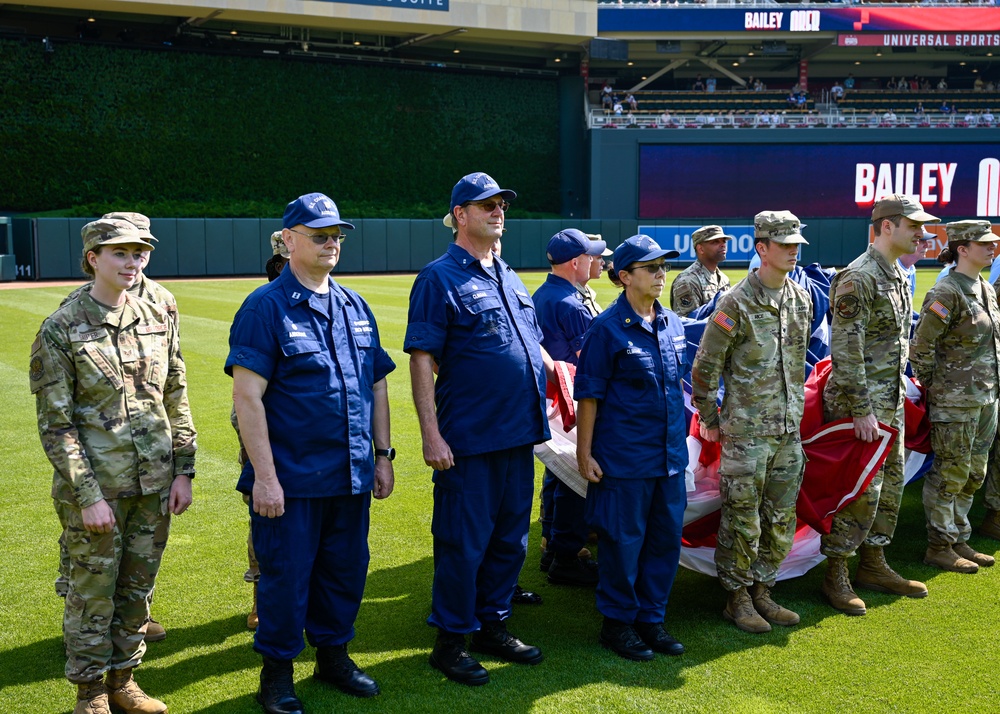 Minnesota Twins Armed Forces Appreciation Day