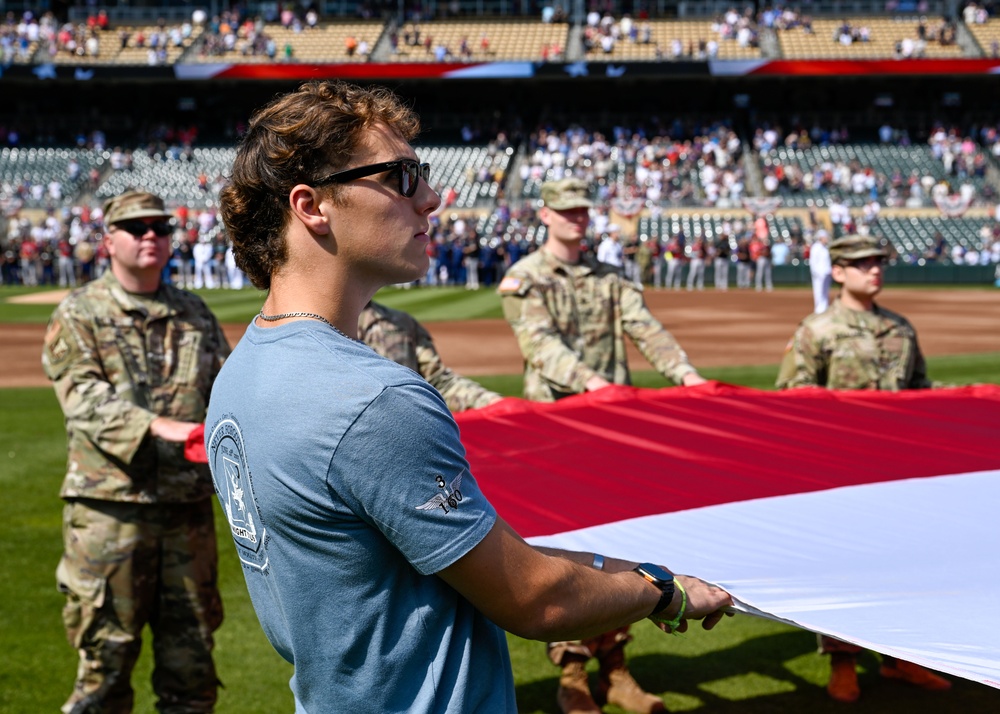 Minnesota Twins Armed Forces Appreciation Day