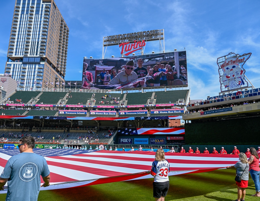 Minnesota Twins Armed Forces Appreciation Day