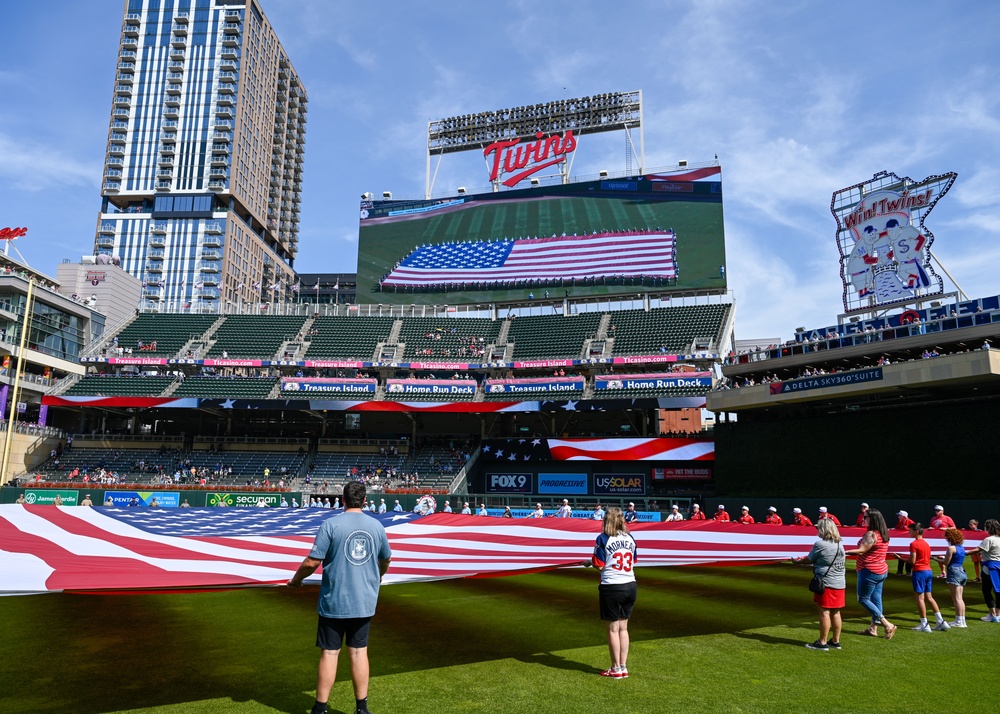 Minnesota Twins Armed Forces Appreciation Day
